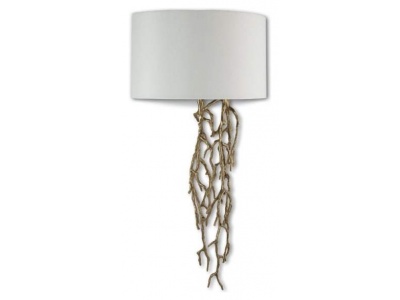 Brinkley Antique Brass Wall Lamp