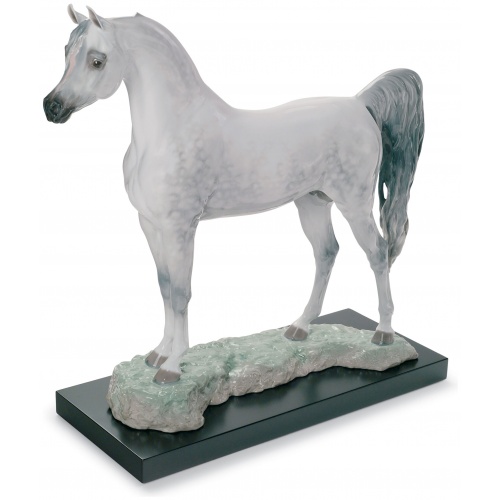 Arabian Pure Breed Horse Figurine. Limited Edition 5