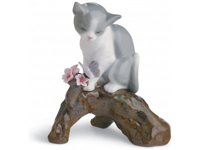 Blossoms for The Kitten Cat Figurine