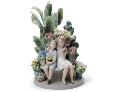 Secrets in The Park Children Figurine. Limited Edition