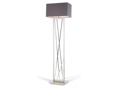 Carinne Nickel Floor Lamp