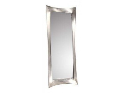 Ceret Silver Leaf Long Wall Mirror