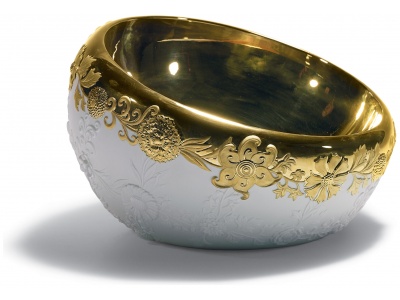 Naturofantastic Bowl. Golden Lustre