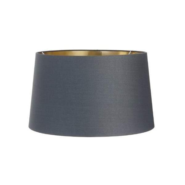 Charcoal Shade With Gold Lining 34cm 3 Charcoal Shade With Gold Lining 34cm 3