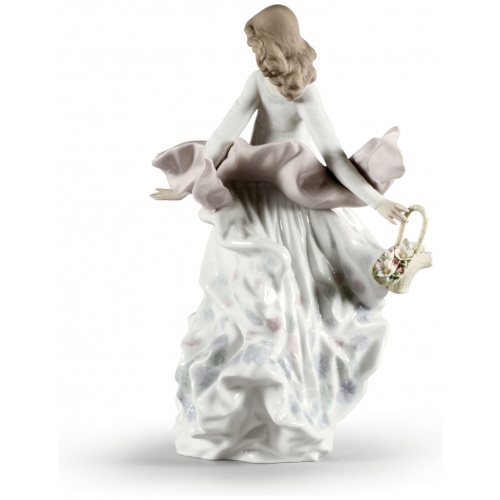 Spring Splendor Woman Figurine 5
