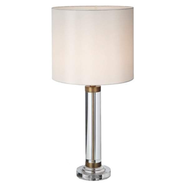 Dale Crystal and Antique Brass Table Lamp 3 Dale Crystal and Antique Brass Table Lamp 3