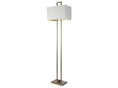 Danby Floor Lamp in Antique Brass Finish