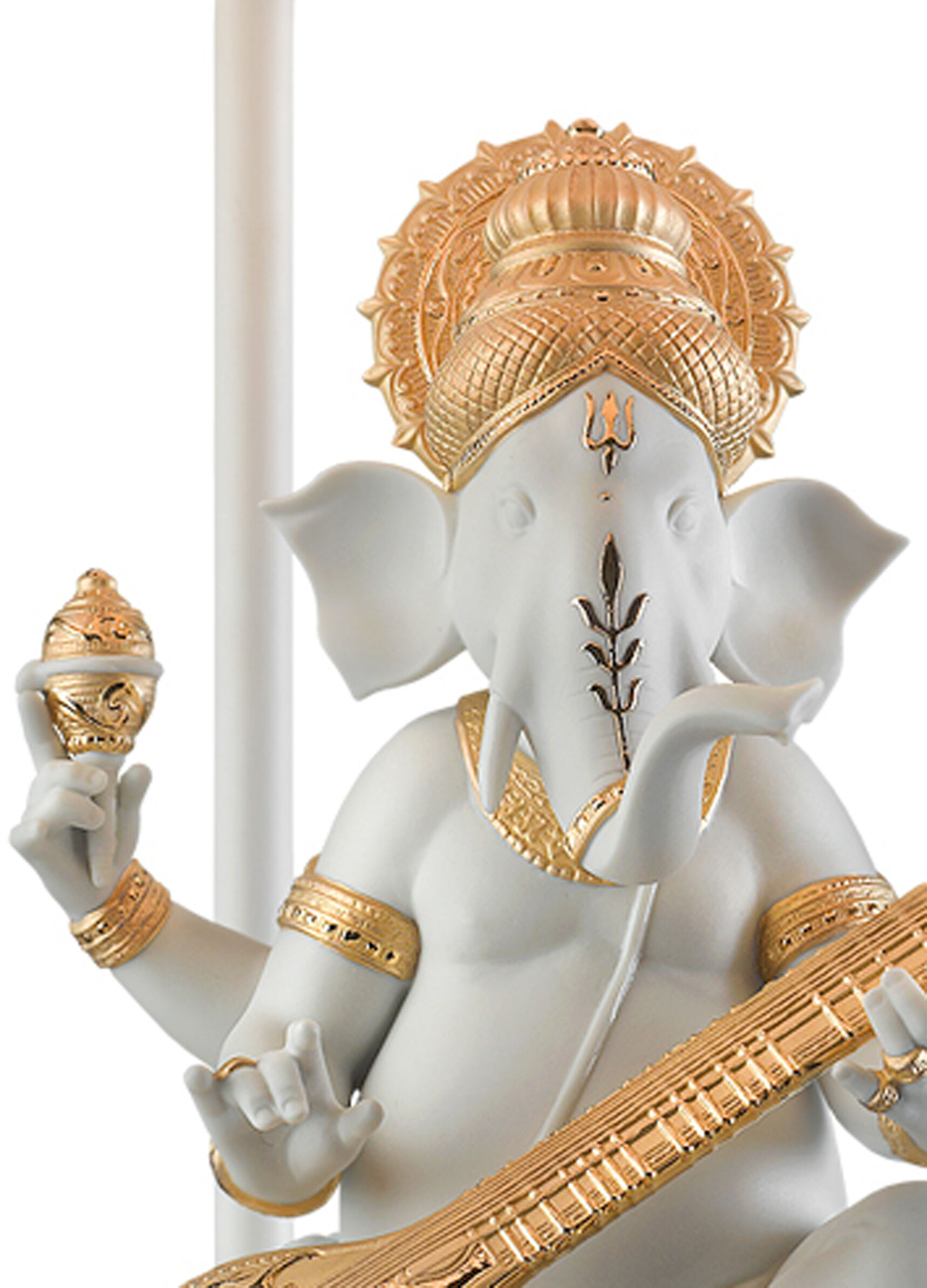 Veena Ganesha Table Lamp. Golden Luster (UK) 7 Veena Ganesha Table Lamp. Golden Luster (UK) 7