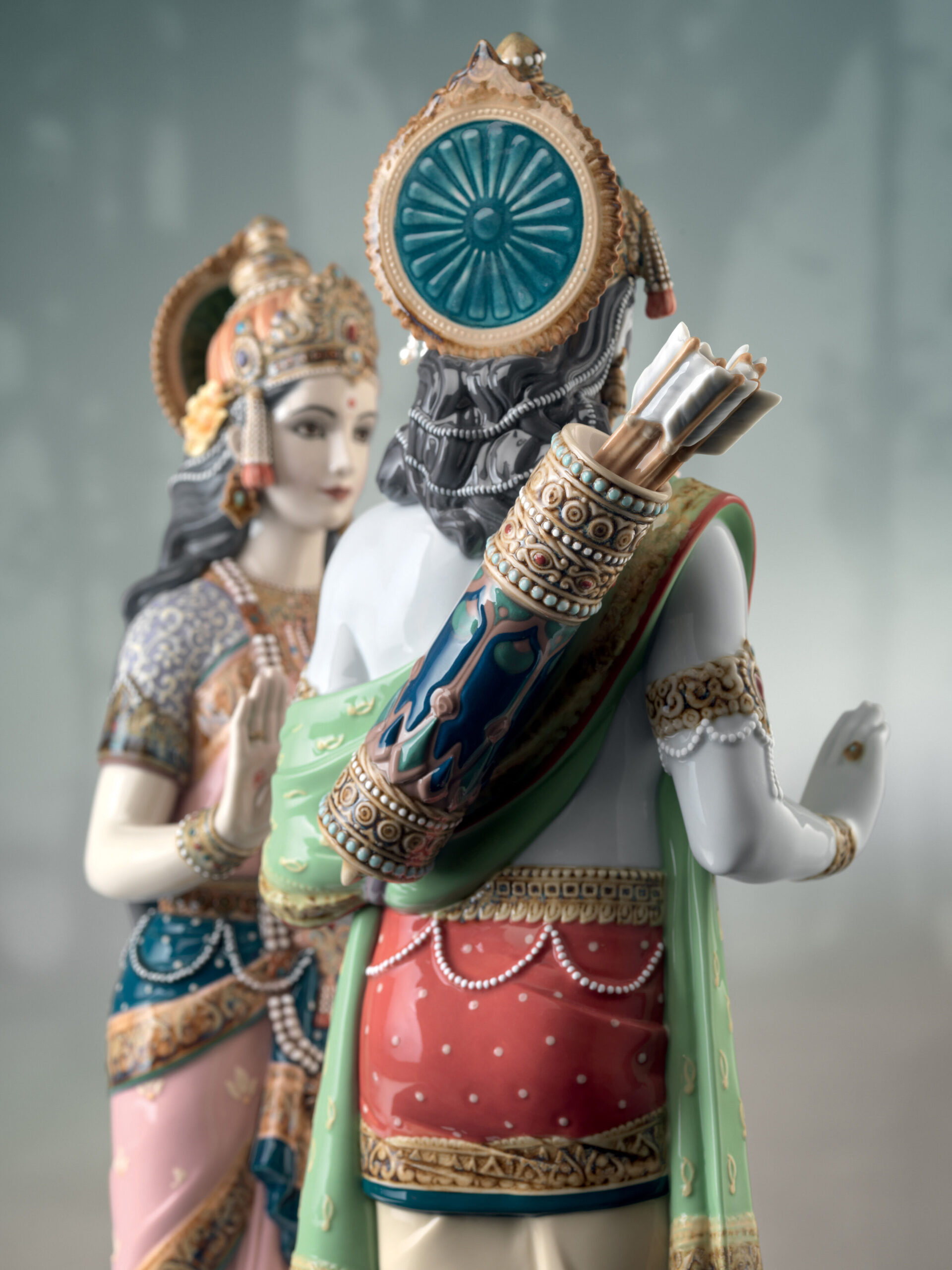 Rama and Sita Sculpture. Limited Edition 7 Rama and Sita Sculpture. Limited Edition 7