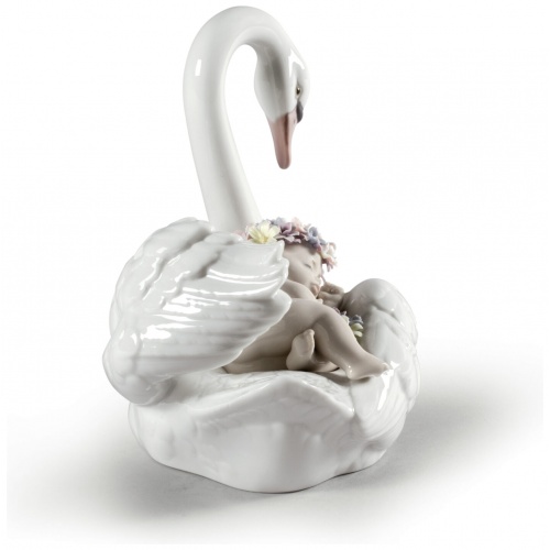 Drifting through Dreamland Swan Figurine 5