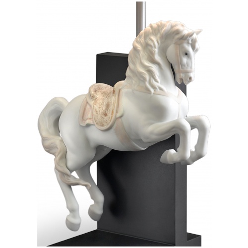 Horse on Courbette Table Lamp (UK) 6