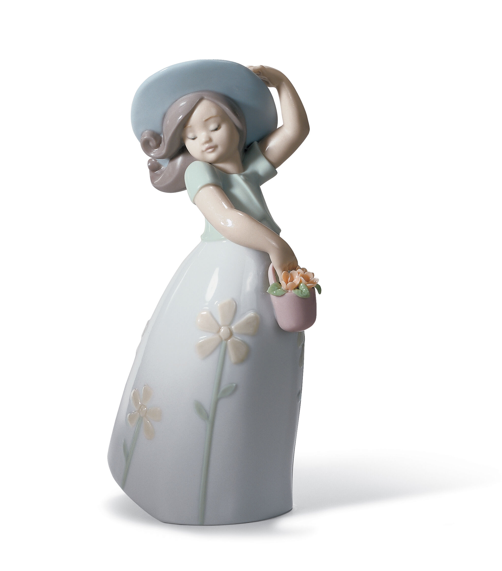 Little Daisy Girl Figurine 3 Little Daisy Girl Figurine 3