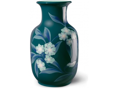 Bell Flower Vase. Green