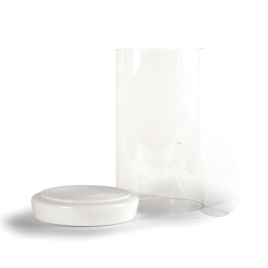 Lladro Glass dome + Base Haute Allure Collection Chelsea Design
