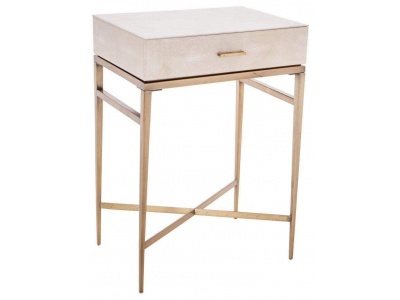 Esta Shargreen 1 Drawer Side Table