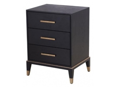 Evan 3 Drawer Side Table