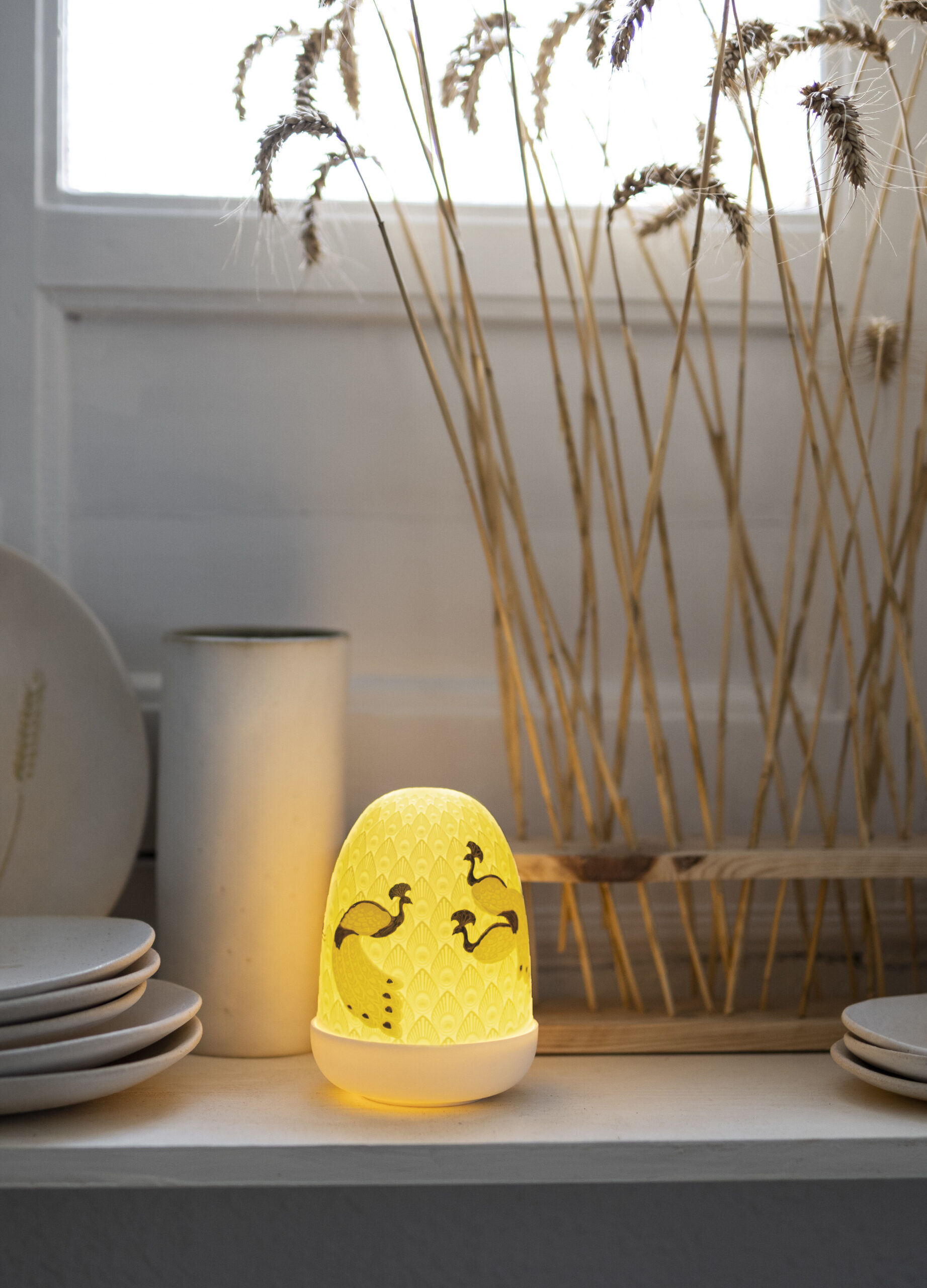 Peacocks Dome Table Lamp 8 Peacocks Dome Table Lamp 8