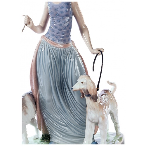 Elegant Promenade Woman Figurine 6