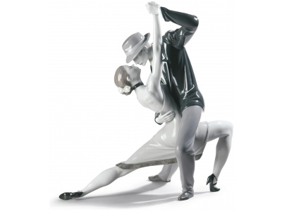 Passionate Tango Couple Figurine. Limited Edition