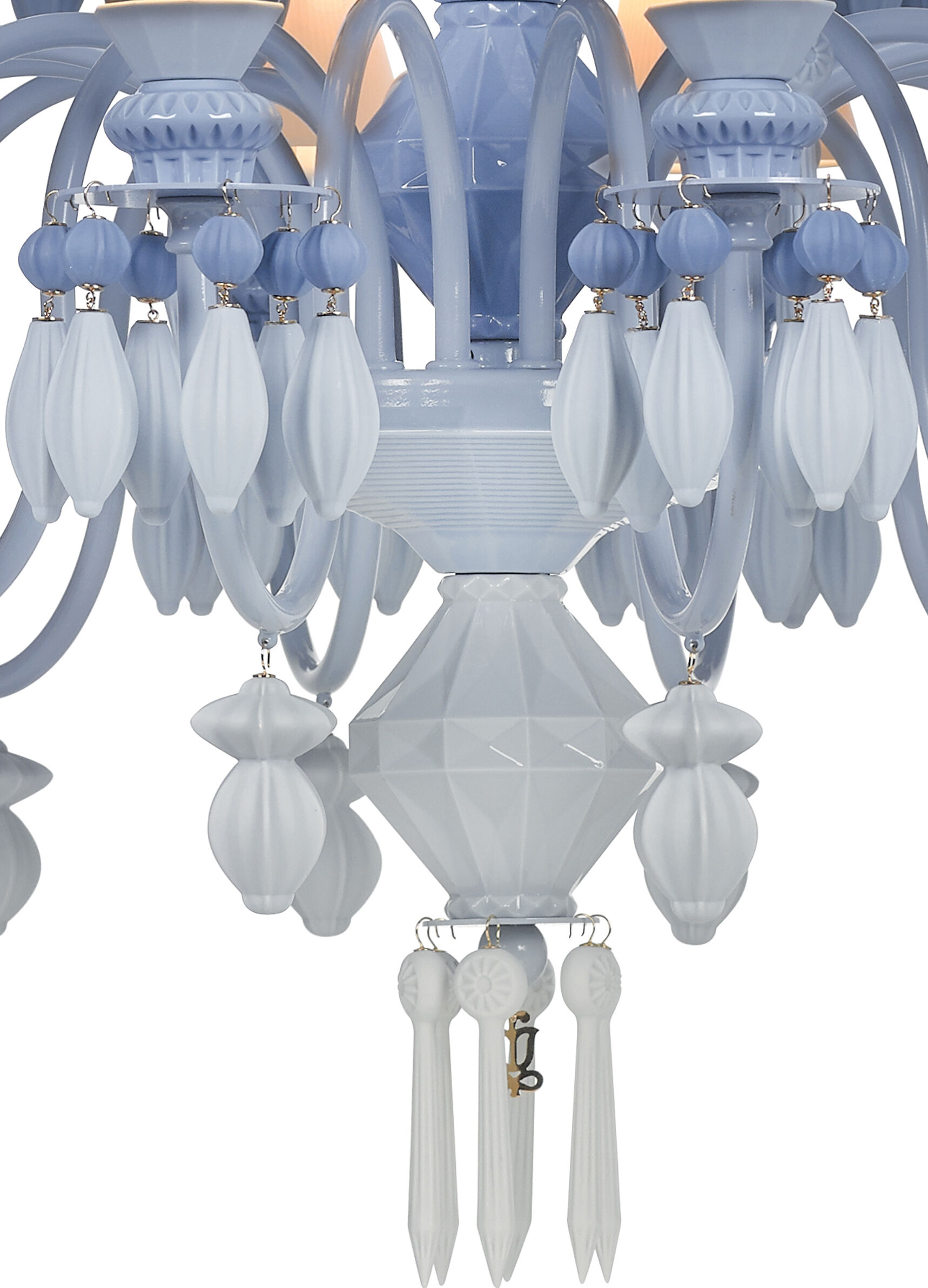 Belle de Nuit 24 Lights Chandelier. Blue (CE/UK) 8 Belle de Nuit 24 Lights Chandelier. Blue (CE/UK) 8