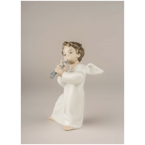 Angel with Flute Figurine 9