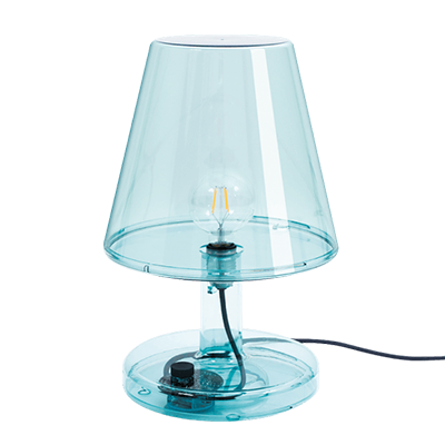 Trans-parents Table lamp Blue 3 Trans-parents Table lamp Blue 3