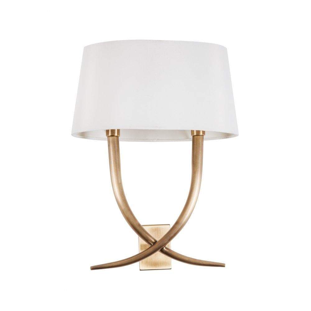 Iva, Antique Brushed Brass Wall Lamp 3 Iva, Antique Brushed Brass Wall Lamp 3