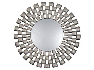 Laviana Silver Round Wall Mirror