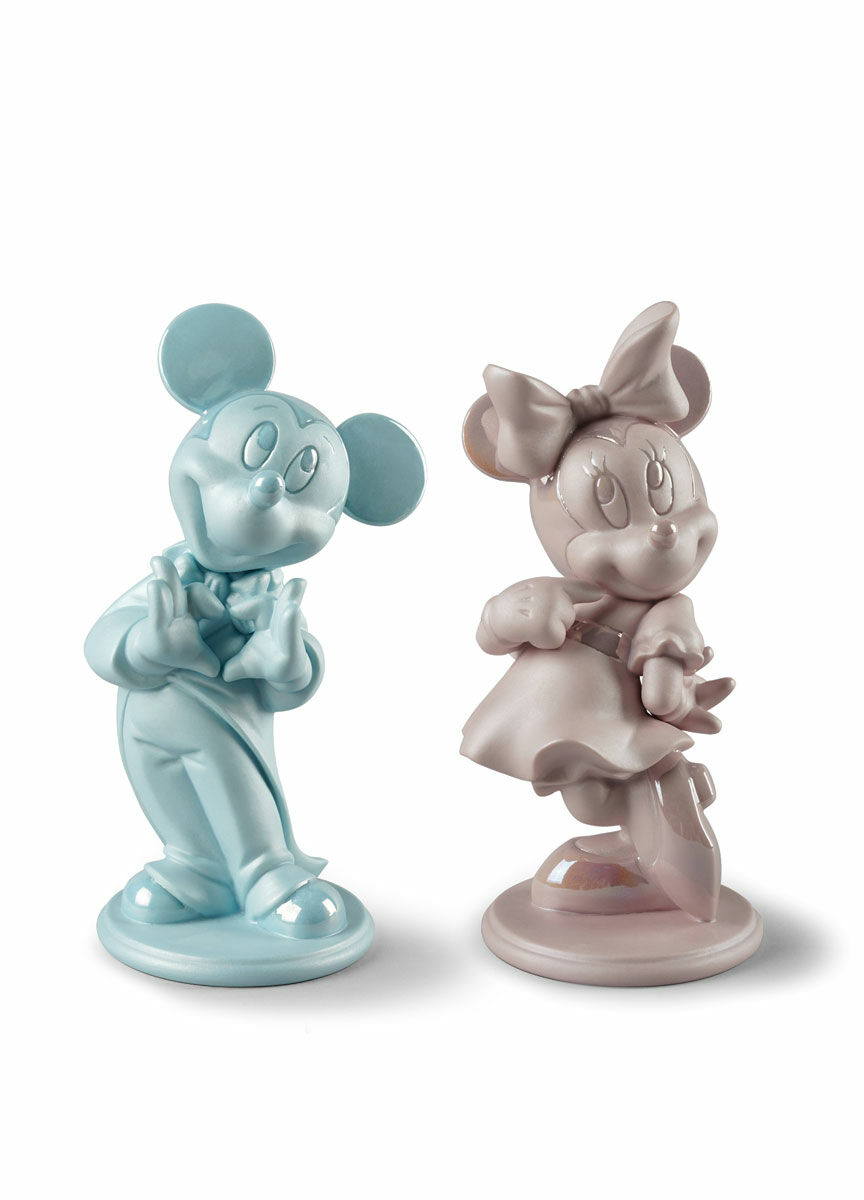 Set Mickey & Minnie. Glazed 3 Set Mickey & Minnie. Glazed 3