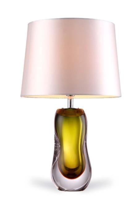 Ottavia, olive green glass table lamp (base only) 3 Ottavia, olive green glass table lamp (base only) 3