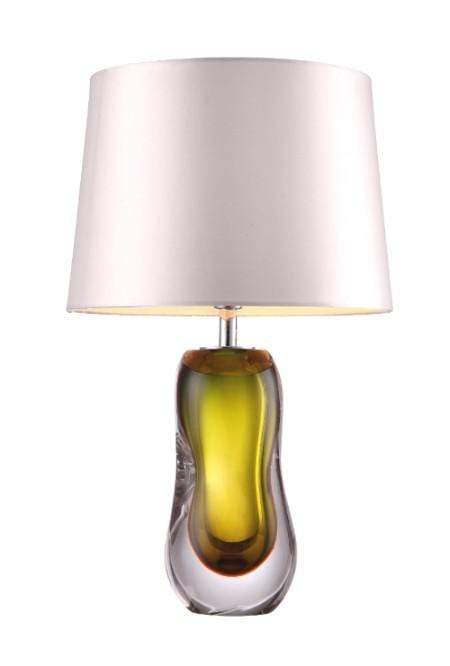 Ottavia, olive green glass table lamp (base only) 5 Ottavia, olive green glass table lamp (base only) 5