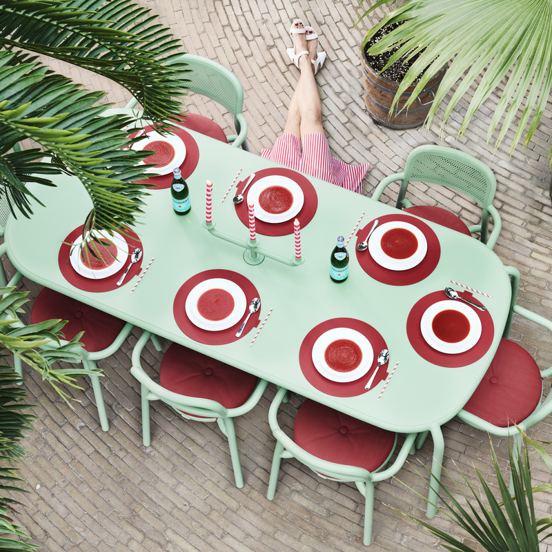 Toní Tablo Bistro table Mist Green 18 Toní Tablo Bistro table Mist Green 18