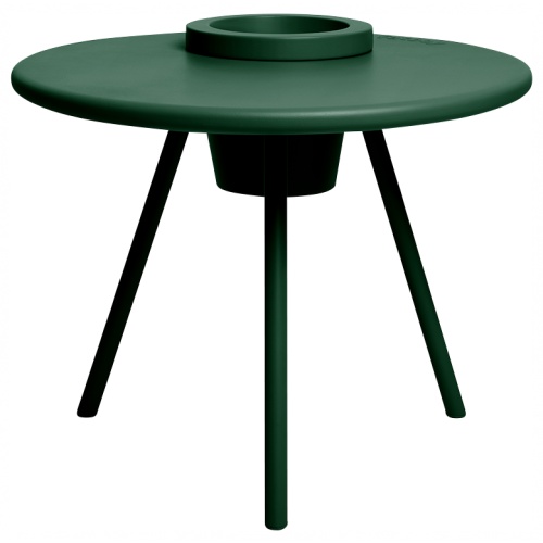 Bakkes Planter/ side table Emerald green 9