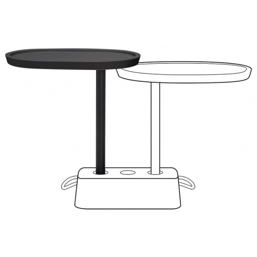 Brick’s Buddy Extra table for Brick Table Anthracite 6