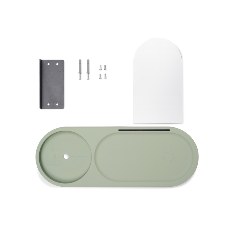 Edison the Petit Residence Wall shelf Envy green 5