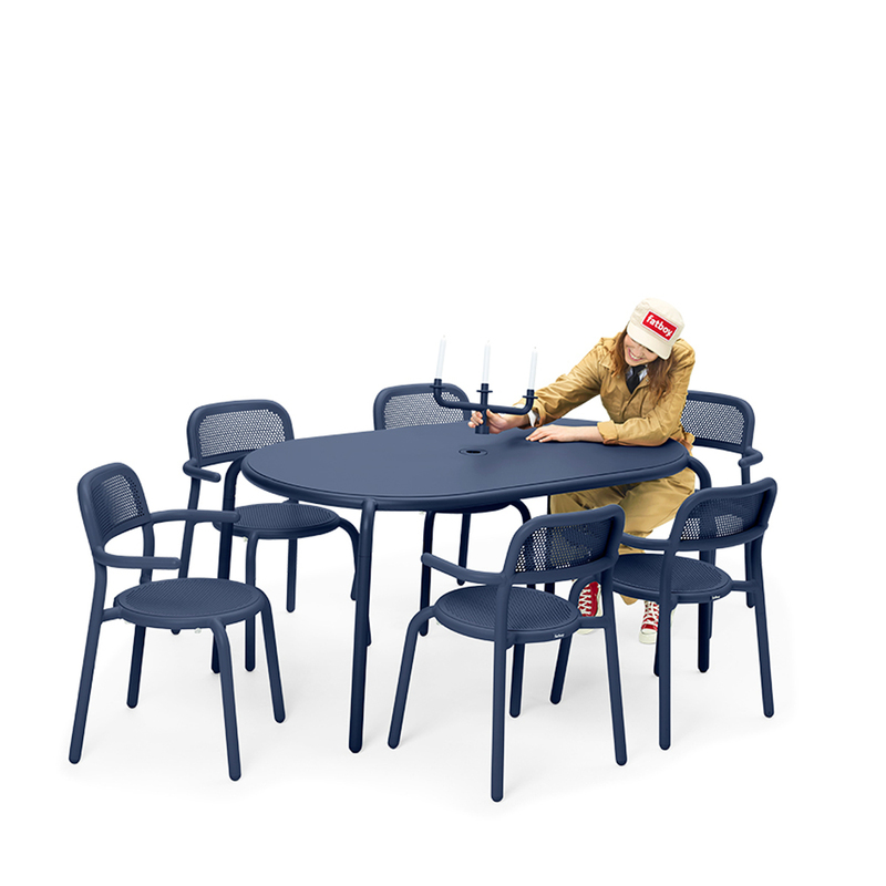 Toní Tavolo Garden table Dark ocean 5