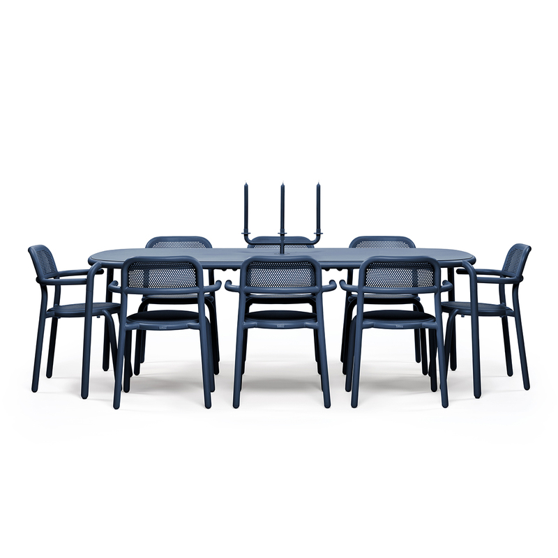 Toní Tablo Bistro table Dark Ocean 7