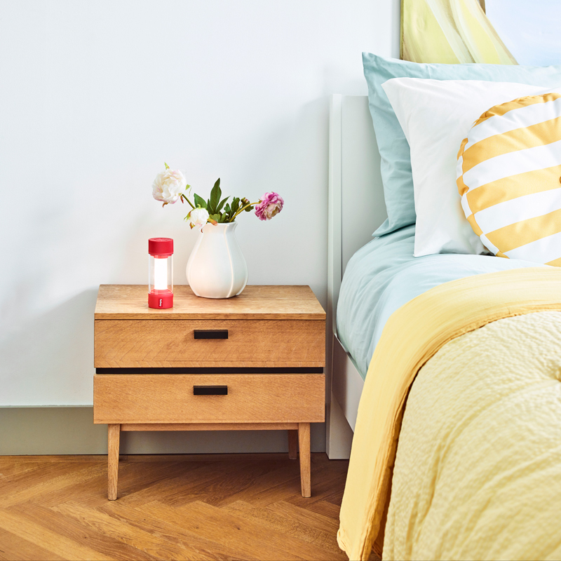 Tjoepke Table lamp Geranium red 11 Tjoepke Table lamp Geranium red 11