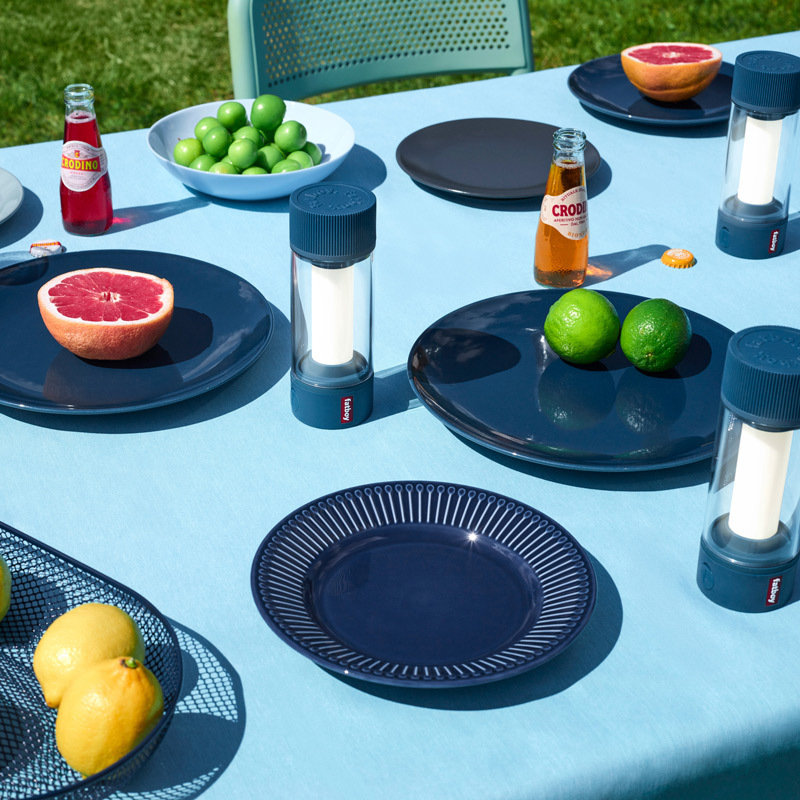 Tjoepke Table lamp Grey blue 13