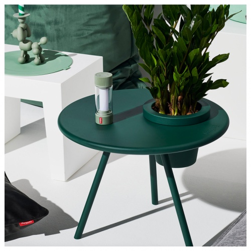 Bakkes Planter/ side table Emerald green 12
