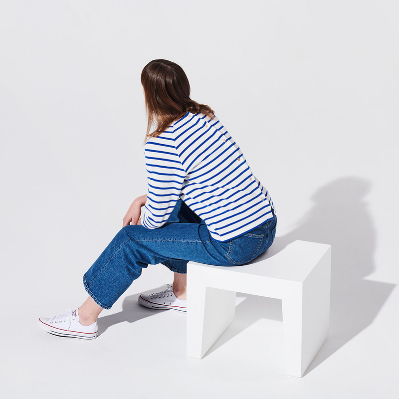 Concrete Seat Stool White 6