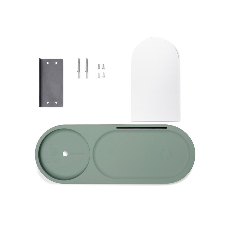 Edison the Petit Residence Wall shelf Pine green 6