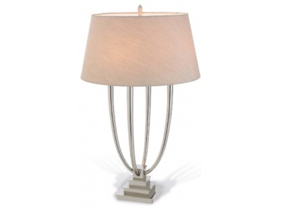 Aurora Nickel Table Lamp – Large