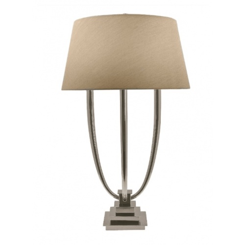 Aurora Nickel Table Lamp – Large 5