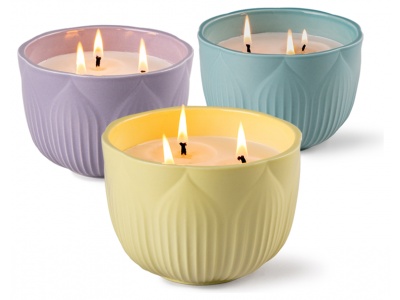 Set Velas Fleurs