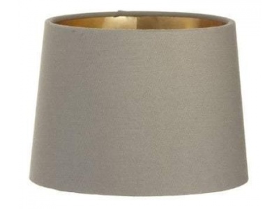 Soft Brown Shade with Gold Lining 15cm Clip