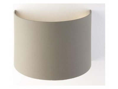 Soft Brown Wall Shade With Gold Lining