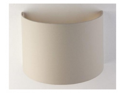 Soft Latte Wall Shade with Gold Lining