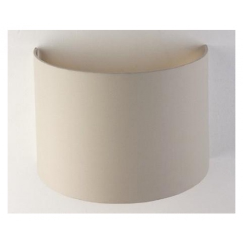 Soft Latte Wall Shade with Gold Lining 5